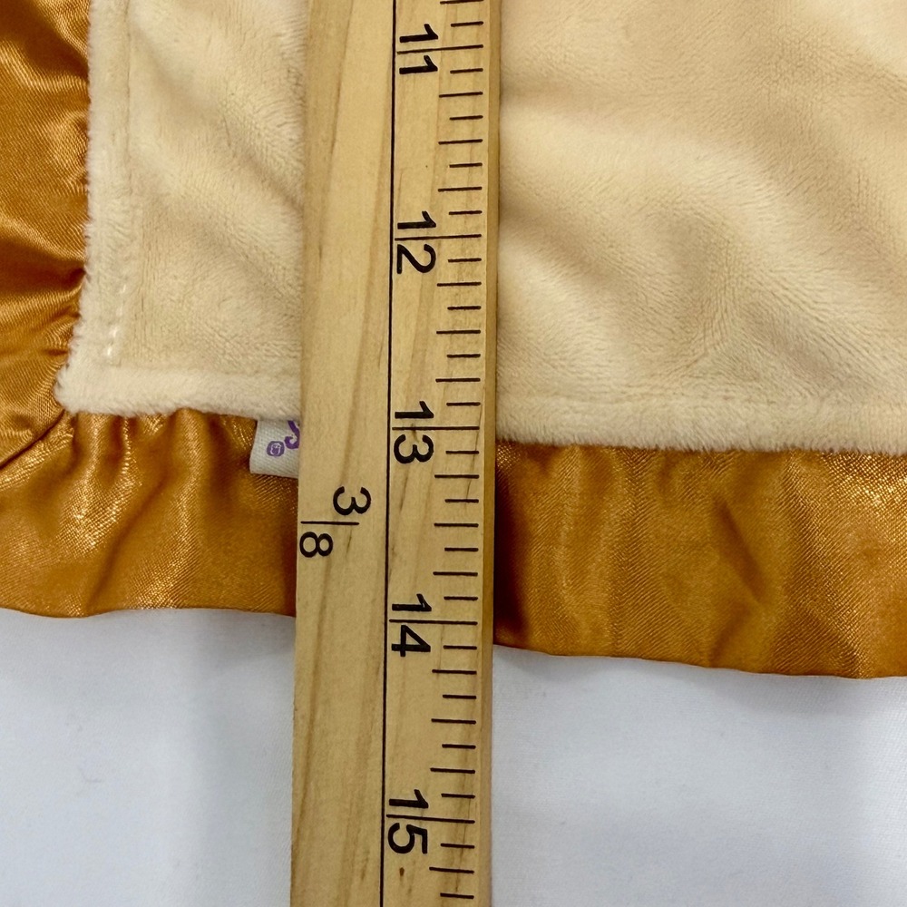 Hallmark Itty Bittys Giraffe Baby Security Blanket Plush Lovey Satin Trim 14x14 - Picture 6 of 6